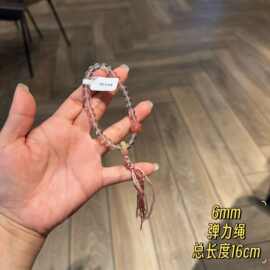 优化水晶手链女款单圈时尚百搭饰品礼物送女友闺蜜生日礼物3206