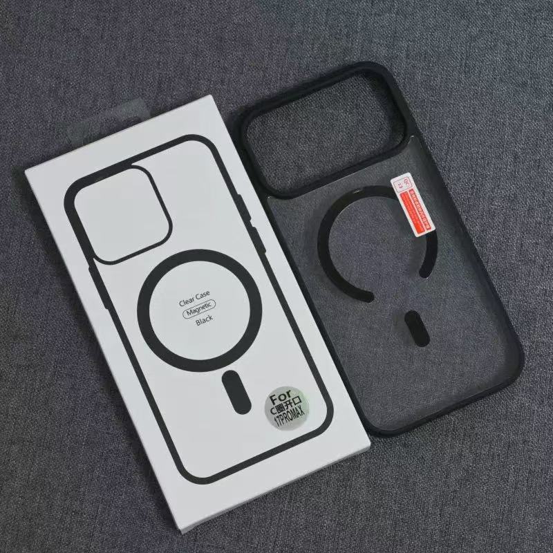 新款马卡龙磁吸适用苹果17手机壳iPhone16新款15简约14防摔13纯色