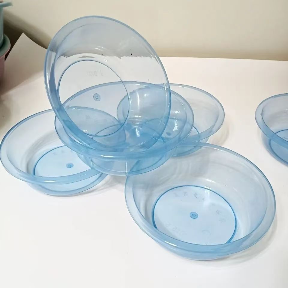 Small Plastic Basin for Kitchen and Home Use, Unbreakable Basin, Cold Salad Basin, One Dollar Store Basin, Student and Kids Basin