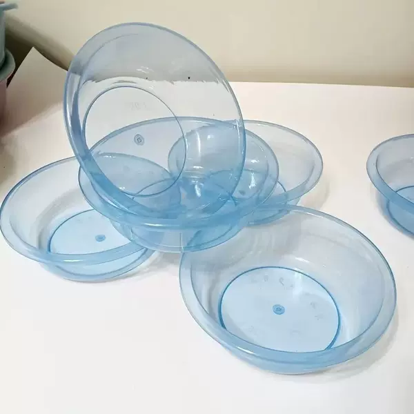 Small Plastic Basin for Kitchen and Home Use, Unbreakable Basin, Cold Salad Basin, One Dollar Store Basin, Student and Kids Basin
