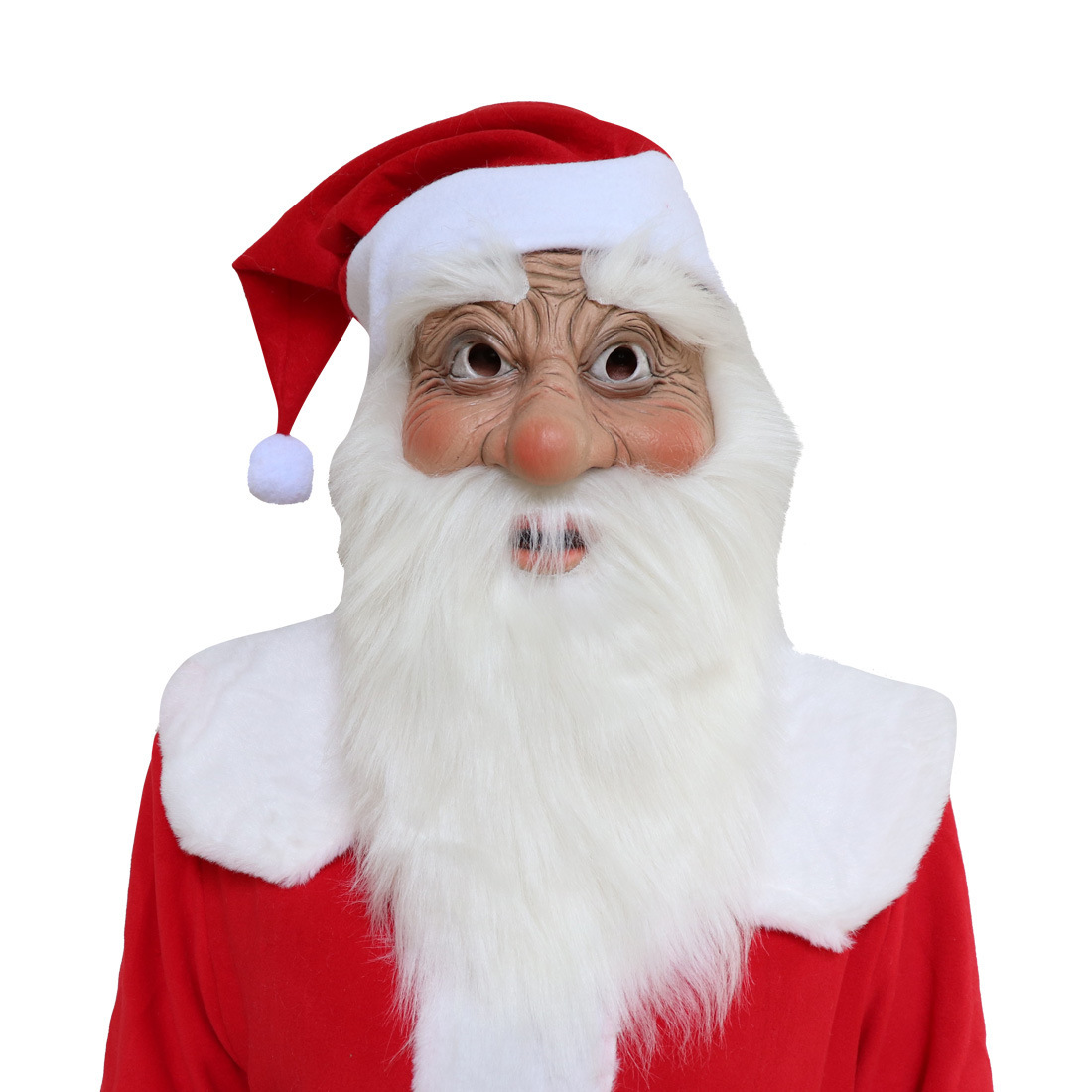Christmas Santa Claus cosplay costume_voghion.com