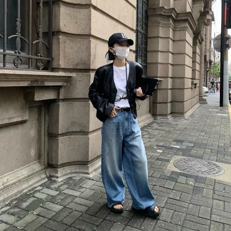 海宁皮衣外套女装秋季新款小香风短款老钱风气质机车夹克