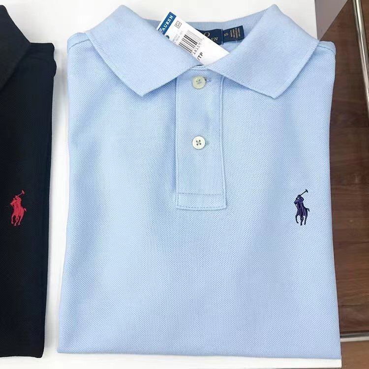 跨境RL拉夫劳伦T恤Polo衫小马标刺绣夏季男士马球衫衬衫翻领短袖T|undefined