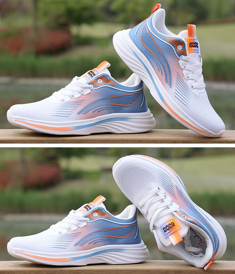 Ice silk running summer breathable sports students, mesh for men, casual shoes, trendy shoes_voghion.com