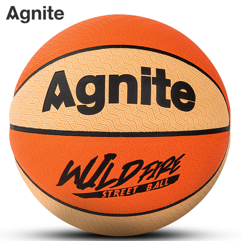 Deli Angnet Fd116 Basketball Pu Cartoon Rubber No. 7 Wear-Resistant Sports Training Competition Basketball