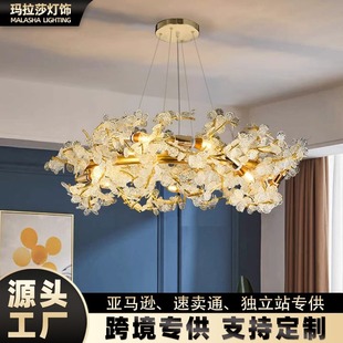 奢华水晶灯大气法式豪华艺术树枝吊灯客厅餐厅轻奢水晶枝型吊灯-阿里巴巴