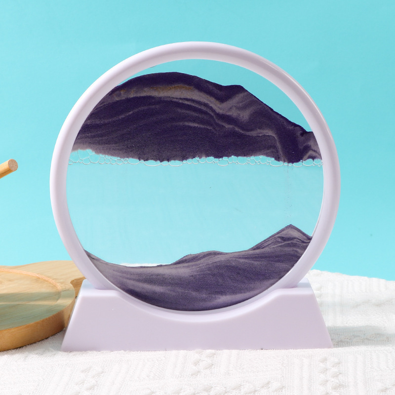 7inch 흰색 프레임 보라색 유사