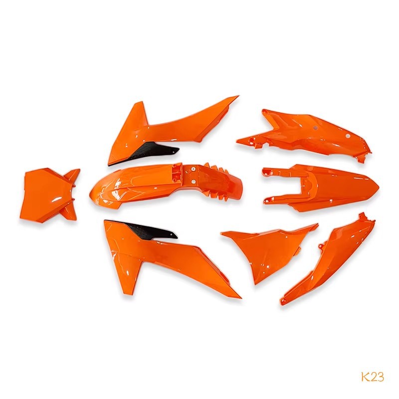 Ktm23 Model Kews K23 Complete Vehicle Exterior Parts, Front and Rear Fenders, Fuel Tank Guard, Rear Side Cover, Number Plate, Tail Fairing