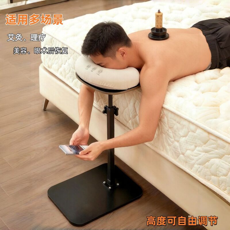 Bedside Massage Face-Down Pillow Stand, Post-Surgery Eye Recovery Pillow, Bedside Massage Stand, Moxibustion Therapy Massage Face-Down Pillow