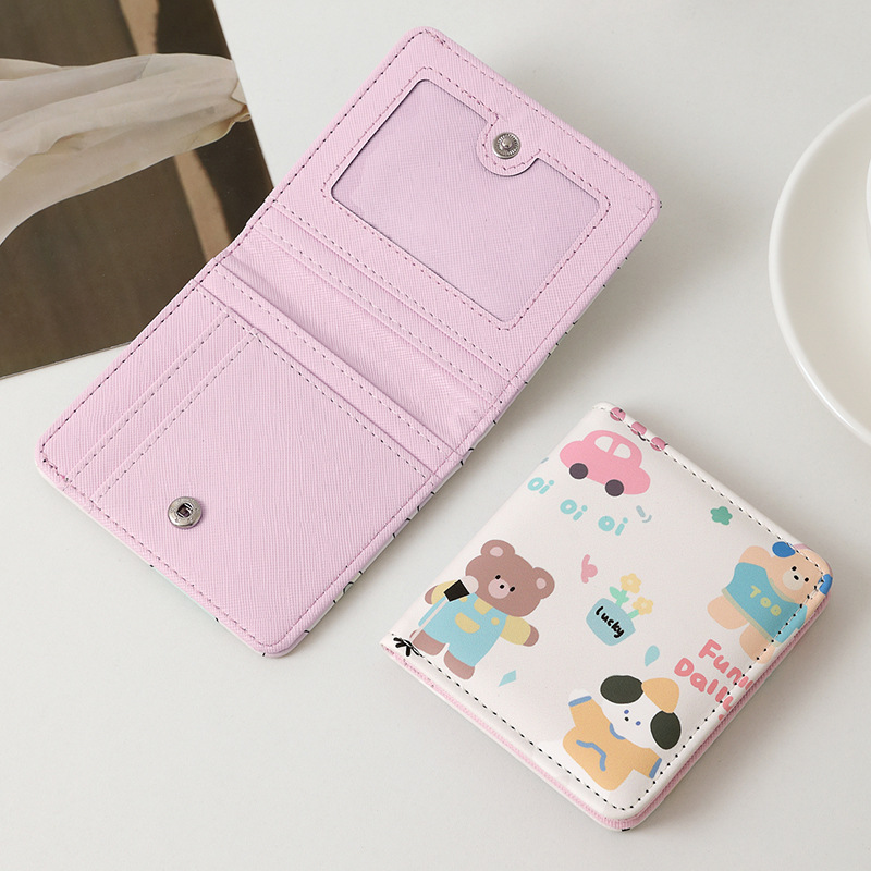 스냅 80% off 지갑 - Lucky Bear