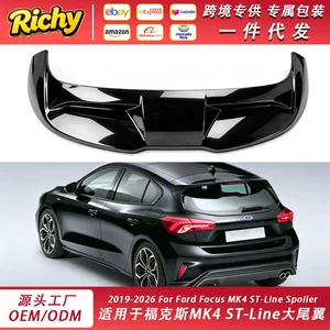 Suitable for Ford Focus MK4 STline 2019-2026 rear spoiler, modified spoiler accessories, top wing