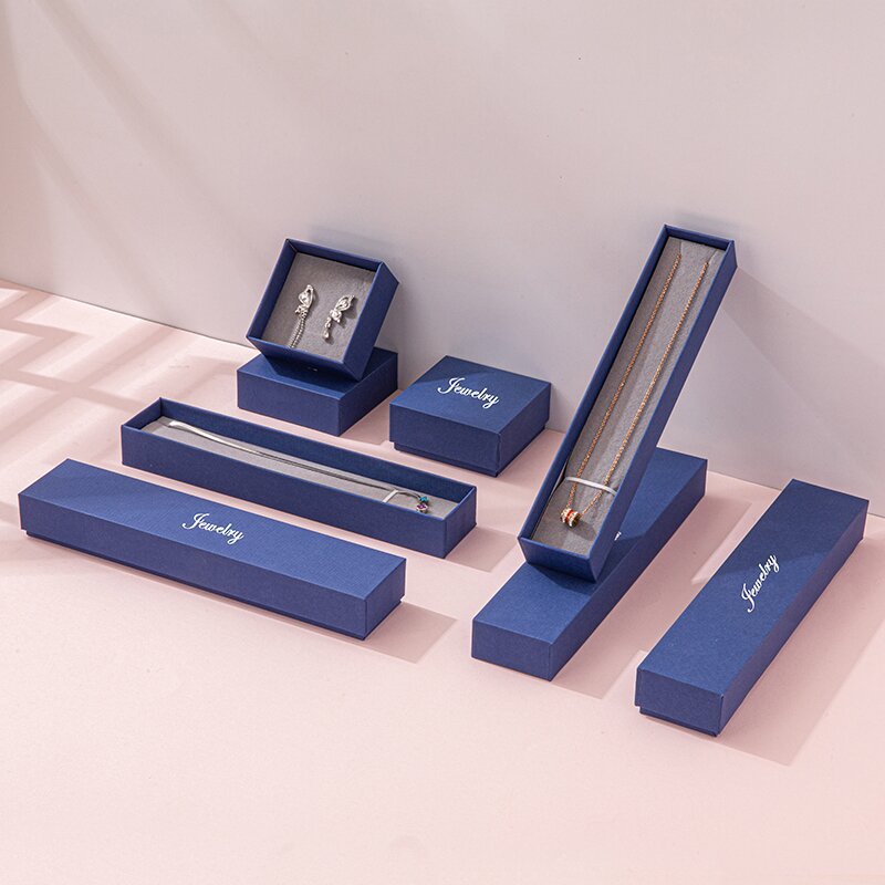 Los fabricantes hacen Shijia marca mismo estilo 1200g caja dura pendientes de la joyería caja de regalo COLLAR COLGANTE embalaje de la joyería