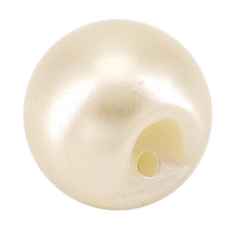 Pearl Mushroom Button Round Resin Button Cheongsam Hanfu Decoration Black White Blouse Chiffon Hand-Stitched Button