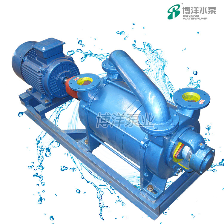 不锈钢真空泵，卧式铸铁水环式真空泵2SK-6系列