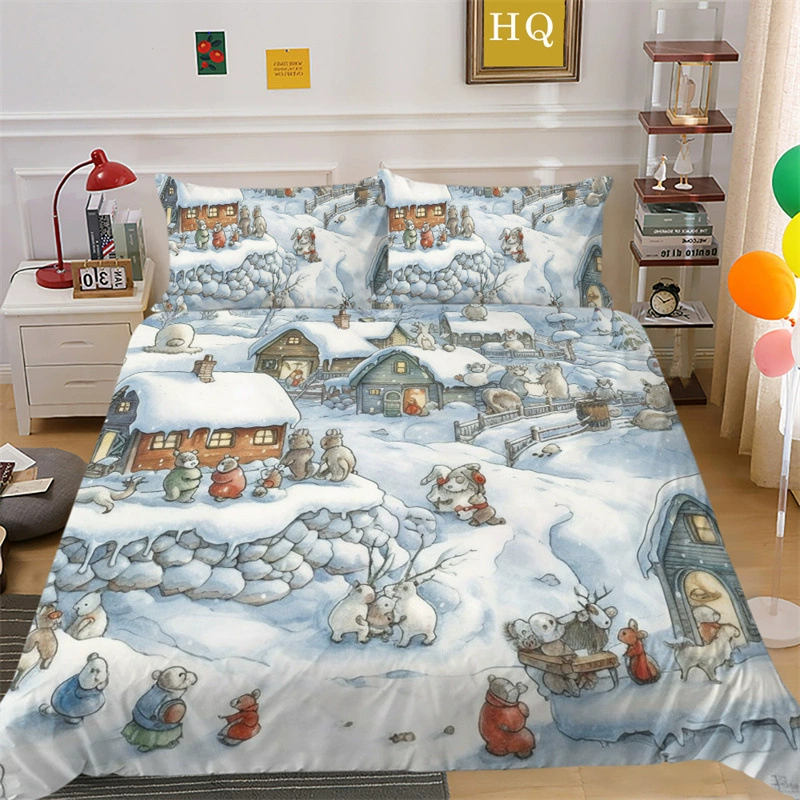 (Cross-border trading), duvet cover, pillowcase, ebay, 3D, polyester