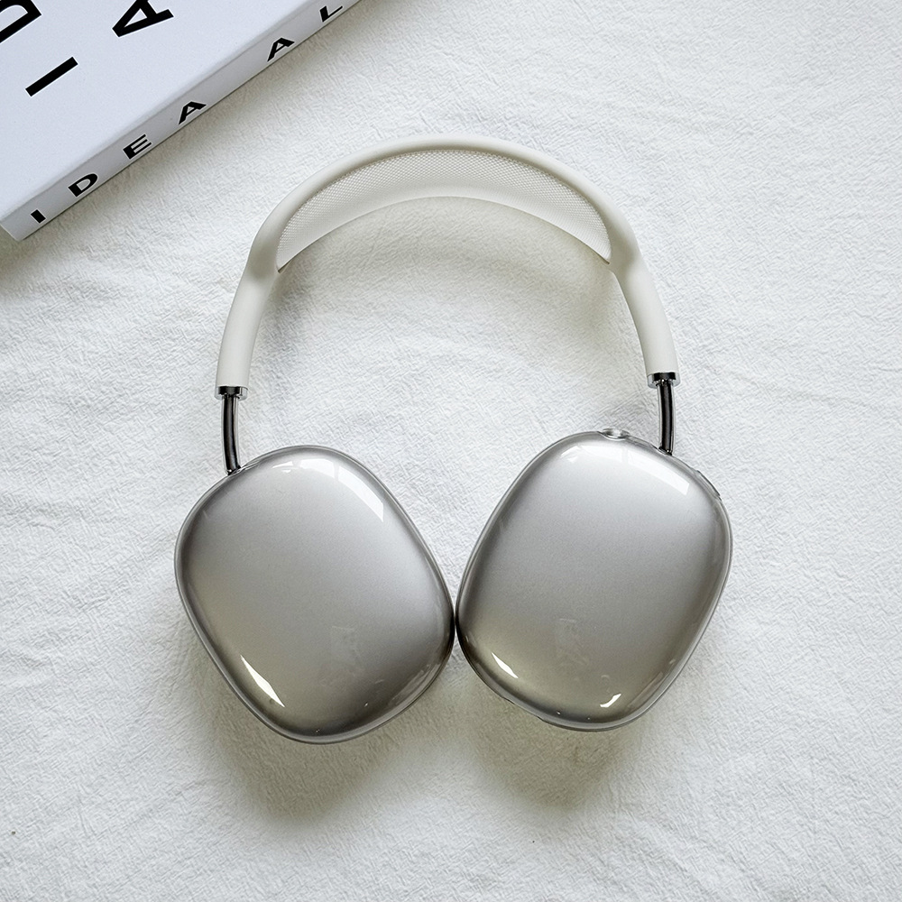 Para AirPodsMax2, cubierta de auriculares TPU transparente a prueba de caídas, cubierta de auriculares de aluminio, todo incluido. image 2