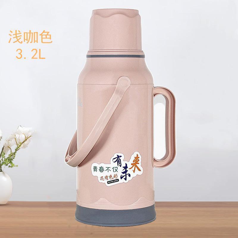 魔法瓶家庭用大容量魔法瓶魔法瓶革学生寮普通大型茶瓶プラスチックシェル|undefined
