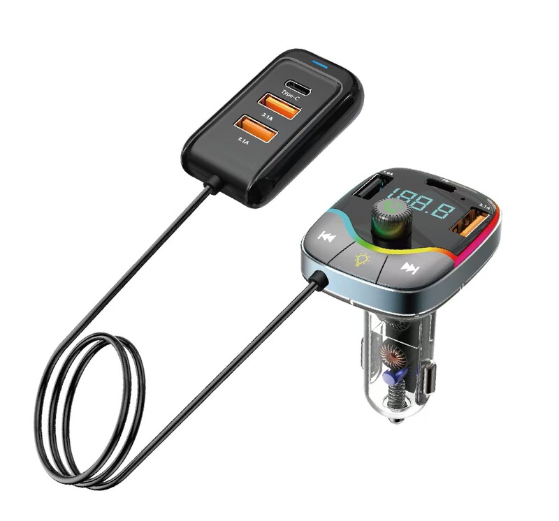 Q5 Bluetoothトランスミッター 車載MP3 FMカーステレオ Bluetoothカーチャージャー TFカードUディスクプレーヤー 海外で人気商品|undefined