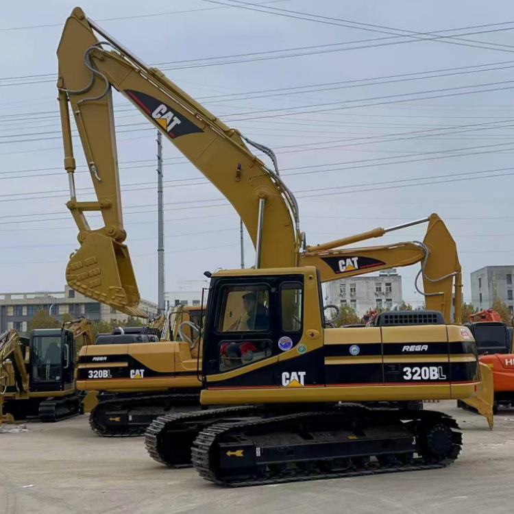 Excavadora Carter 320B de ingeniería de jardín gancho de rendimiento confiable