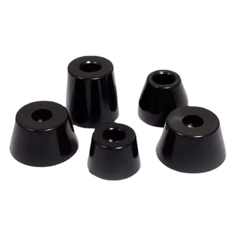 Резиновая подушка для ног с прокладкой для стола и стула Мебель Инструменты Повышенная износостойкая коническая ножка для машины Противоскользящая амортизирующая подушка для ног шасси