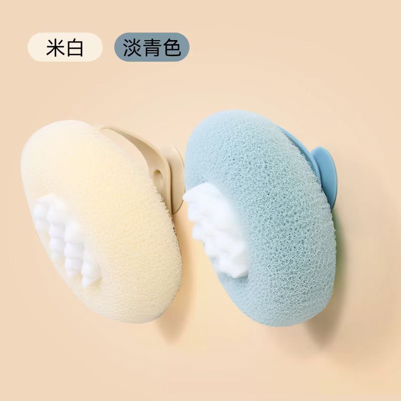 バスボール、多目的、泡立ちやすいバスフラワーボール、高級女の子用バススポンジ、新しい吸盤バスボール|undefined