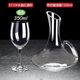 3112#6 red wine glasses + 1 decanter with handle