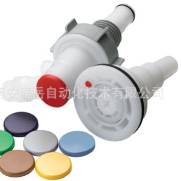 CPC 产品 桶/分装连接器 颜色识别帽和按钮塞DQPROCAPYEL02