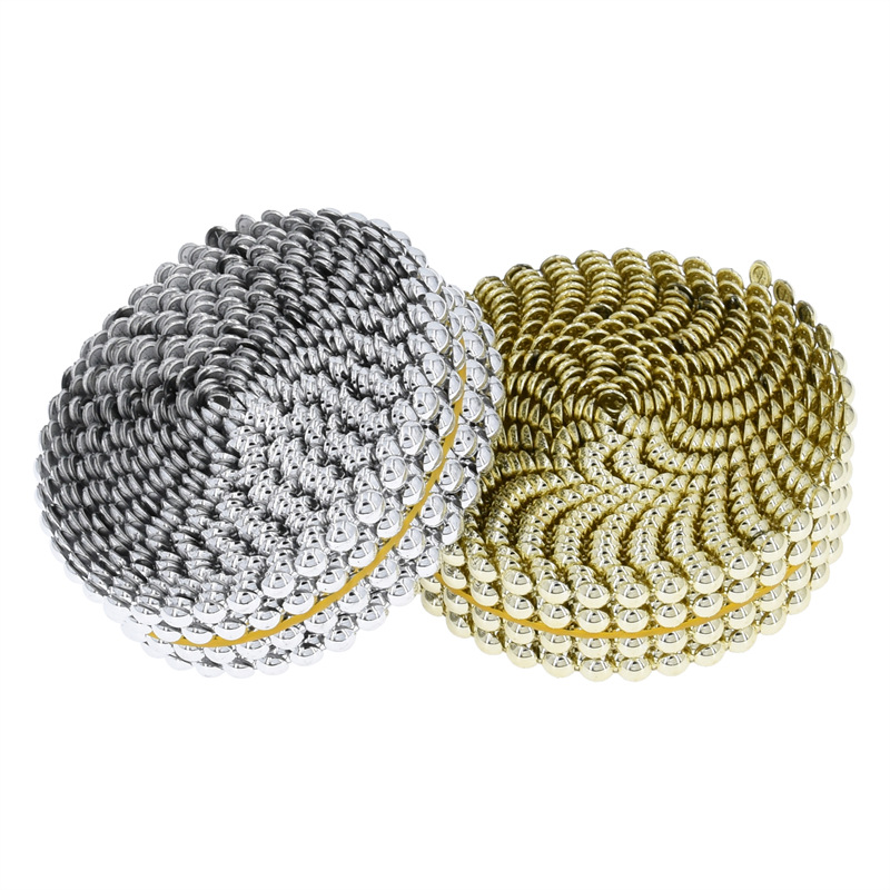 Amazon transfronterizo nuevo 4 filas galvanoplastia semicírculo fila diamante escena diseño mesa de comedor decoración hueco malla de plástico diamante 5 yardas