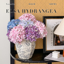 批发绣球花仿真花假花摆设高档花束客厅花卉装饰摆件干花一件代发