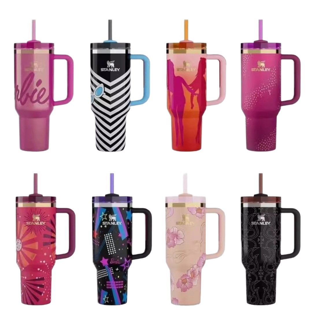 Vaso térmico Stanley Barbie 40 oz de acero inoxidable image 6