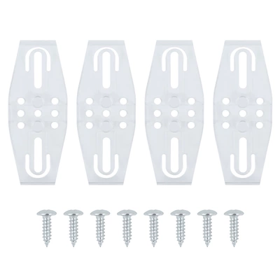 Fixing Bracket with Screw Fasteners – License plate holder/license plate holder - transparent-card-deduction