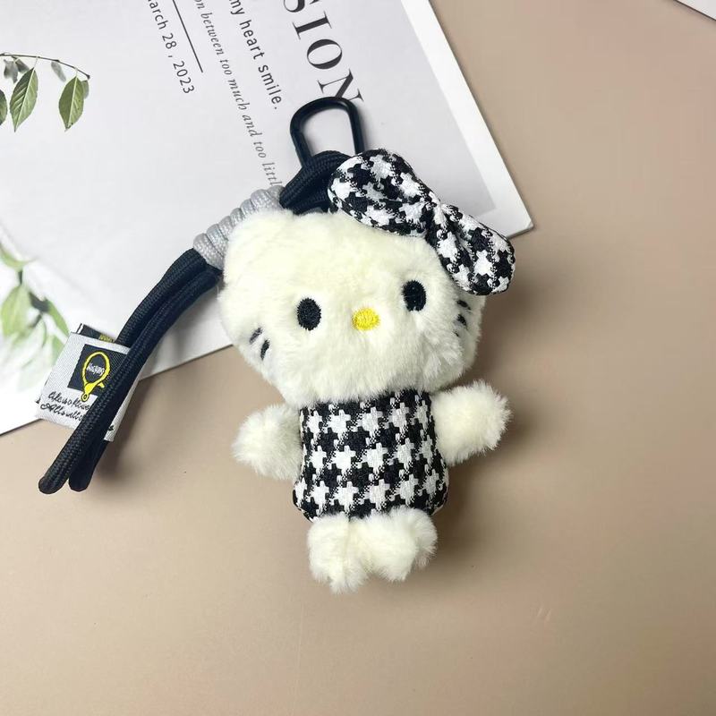 ハローキティ小さなペンダント KT 猫人形人形キーホルダーバッグぬいぐるみペンダントバッグペンダント|undefined