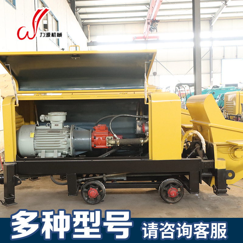 矿用细石砂浆混凝土输送泵厂家建筑工地二次结构地暖混凝土输送泵