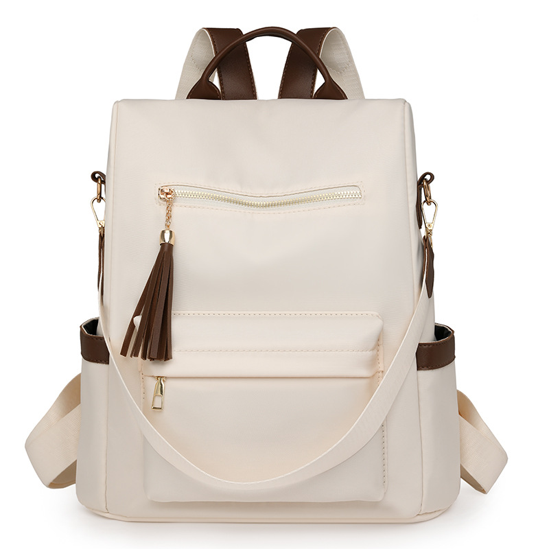 Mochila antirrobo para mujer 2025 primavera nueva mochila de nailon para mujer