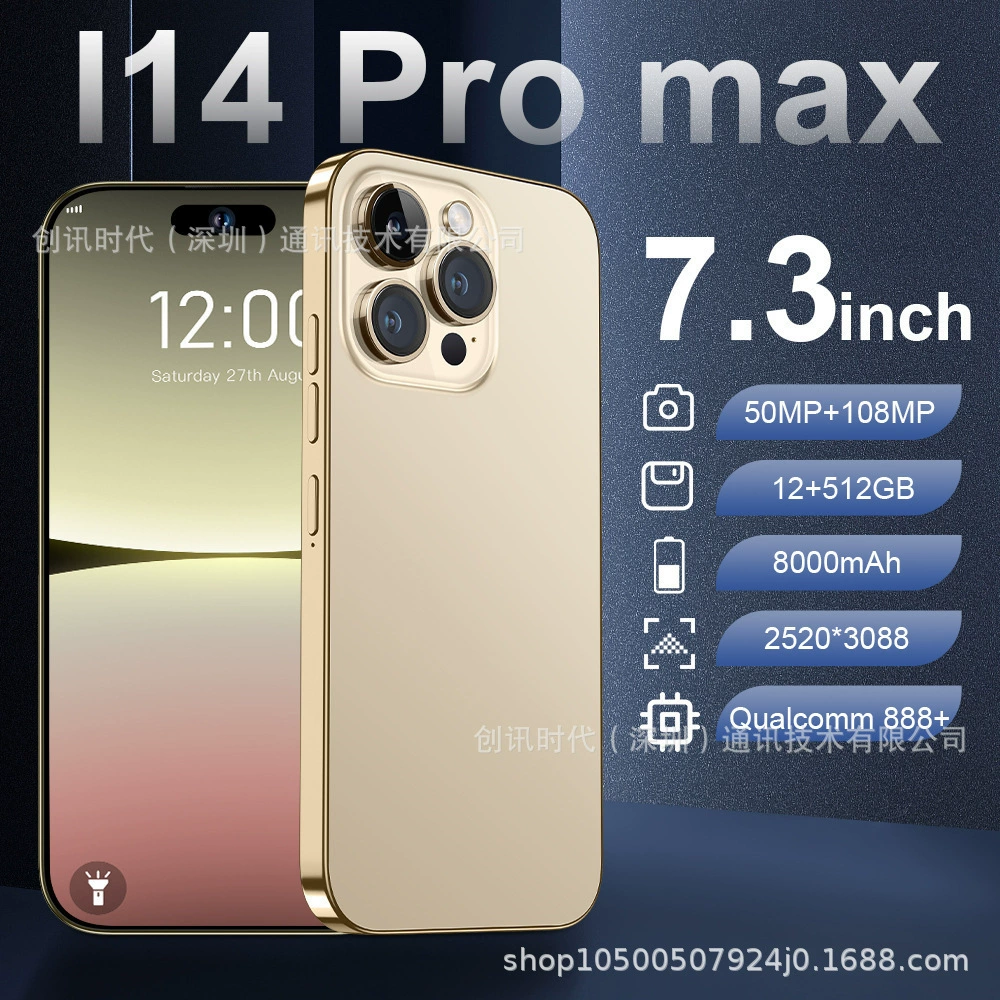 Смарт-часы, мобильный телефон, Intel Core i15, 15 Pro Max, широкий экран, Android, для импорта