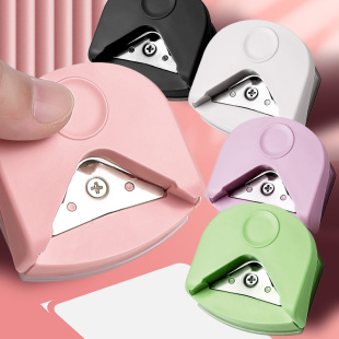 ♮ Huamei Corner Rounder R4 Original Corner Cutter Paper Cutter for Postgraduate Entrance Exam DIY Cutting Multi-Color Optional Quality