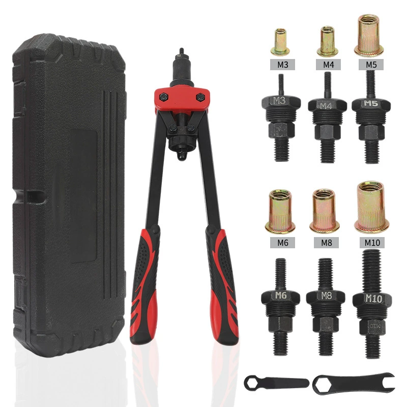 14inch ручной пистолет для заклепок с двойной ручкой, сверхмощный пистолет с крышкой, оптовая поставка производителя 14inch