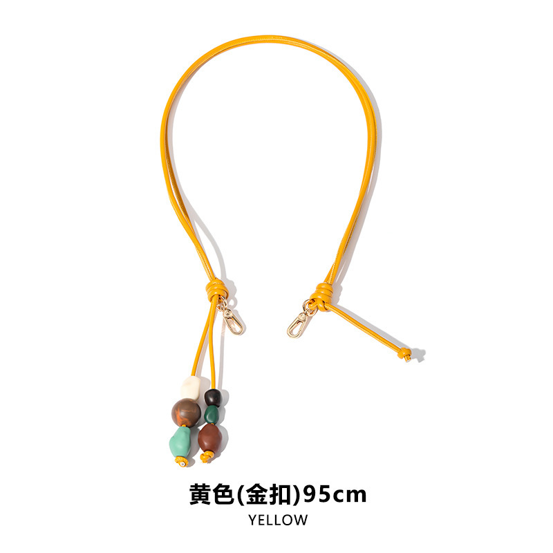 跨境新款SP-180适用龙骧包伊芙琳改造百搭陶艺串珠腋下单肩包带|undefined