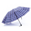 Factory wholesale 10K75 increases wind resistance and reinforcement multiplayer two % off pole grid umbrella business clear umbrella shading