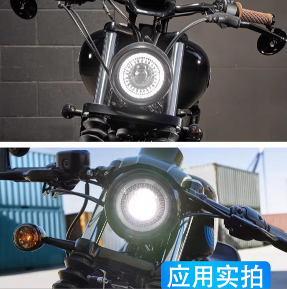 Car Led Headlights 7inch Wrangler Headlights Harley Motorcycle Led Lights Car Modification Headlights Bj212