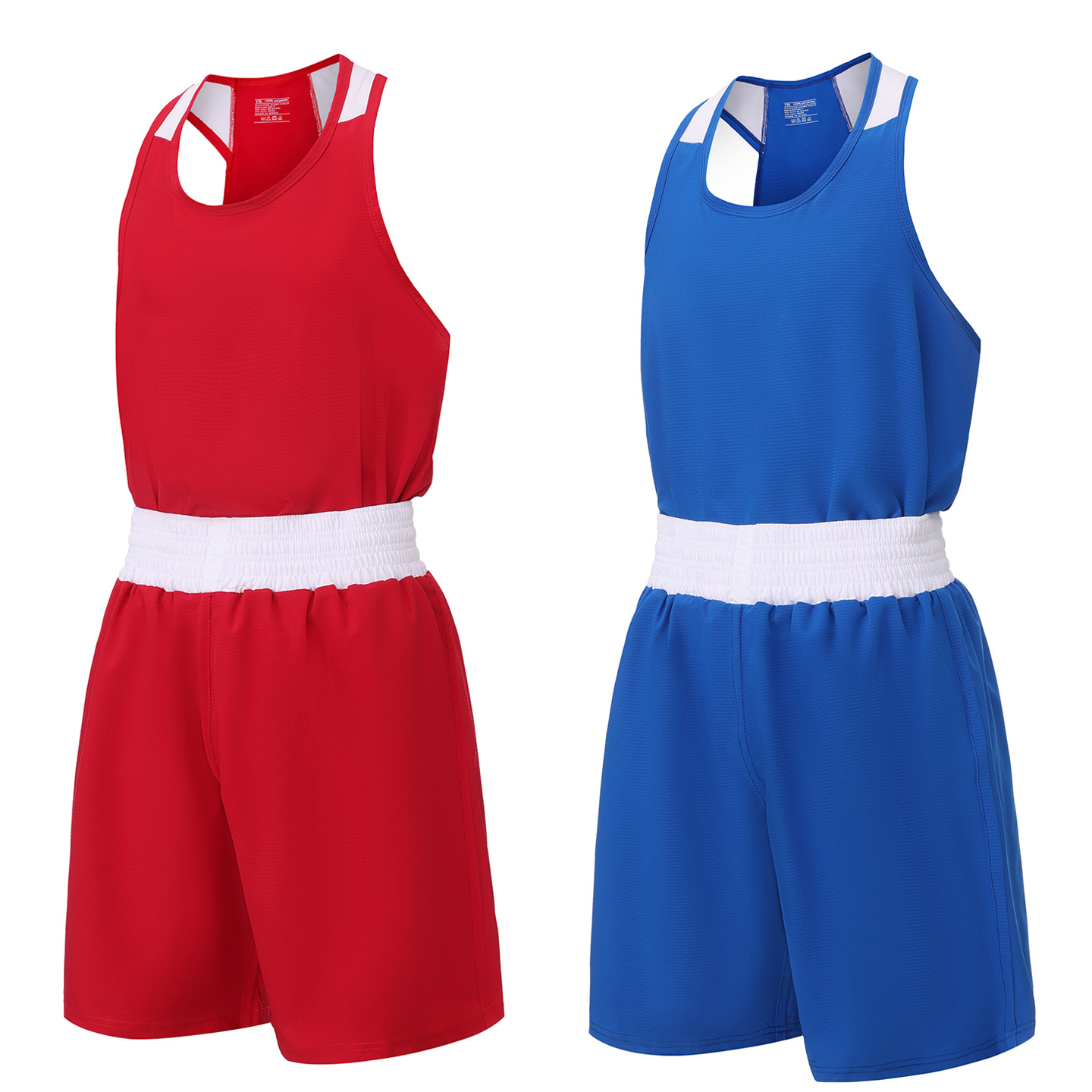 Boxing Uniforms for Kidsren, Adults, Men and Women, Professional Competition Training, Sanda Muay Thai Boxing Training Uniforms, Printed Sets