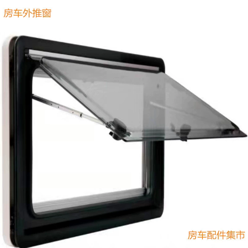 Окна RV наружные раздвижные окна перетаскиваются и измененные оконные аксессуары экстраполицированные оконные стекла с двойным стеклом от комаров