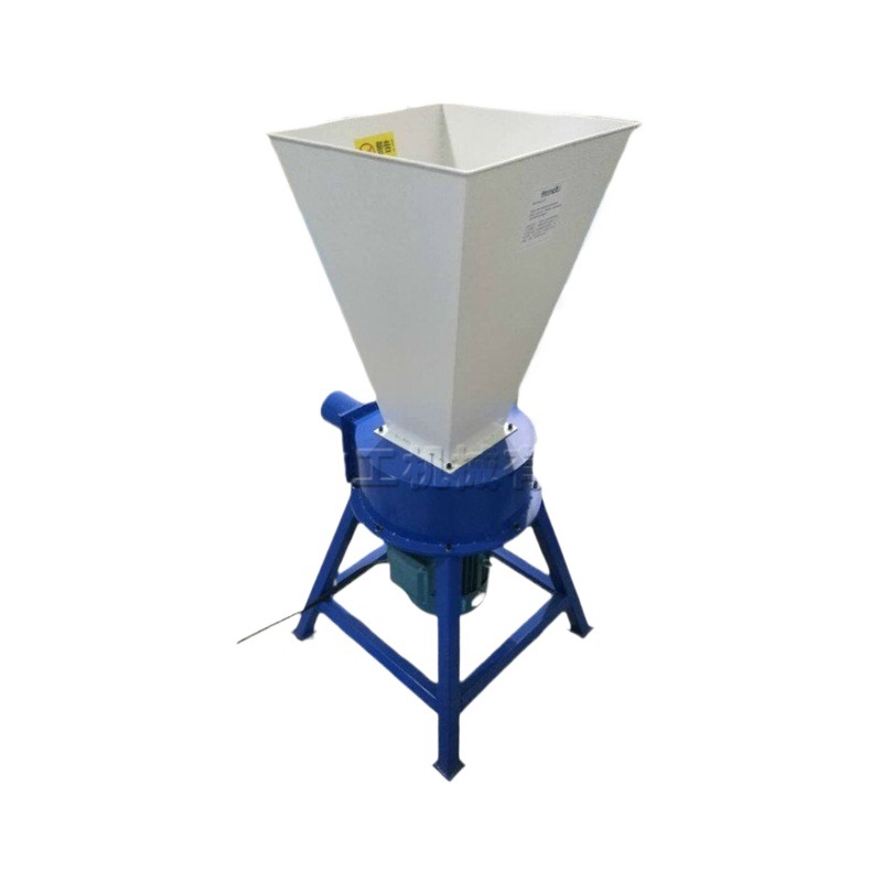 Esponja cortadora automática granulador de una variedad de esponja esquinas residuos equipos de trituración pequeña esponja vertical trituradora