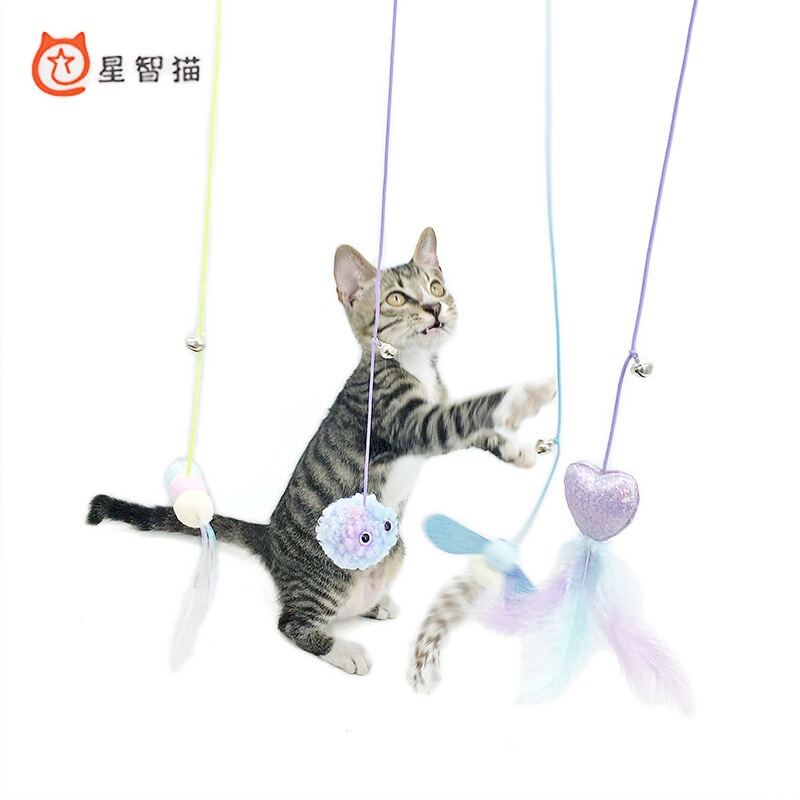 Xingzhi Cat Factory Supply Net Red Swing Hanging Cat Tease Toys Self-Hi Cat Toys Bite Resistant Xingzhi Cat Factory Supply Net Red Swing Hanging Cat Tease Toys Self-Hi Cat Toys Bite Resistant