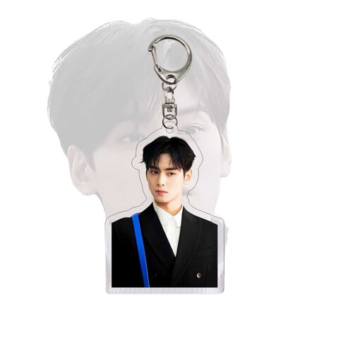Acrylic double-sided keychain car Yinyou pendant, celebrity peripherals, individually packaged gifts, celebrity support