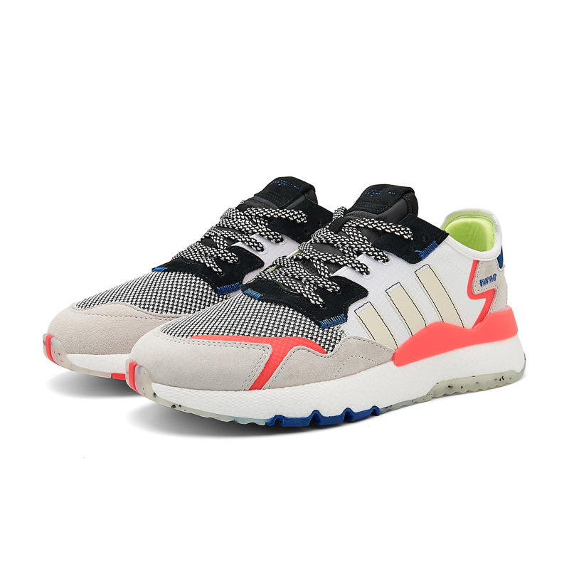New Night Walker Putian Men's Shoes, Breathable Real Popcorn Shock-Absorbing Soft Sole Training Running Sports Casual Shoes for Women, Trendy