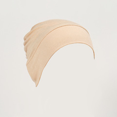 Cross-border new Malaysia modal high elasticity base hat for women with adjustable elastic headband hat solid color chemotherapy hat