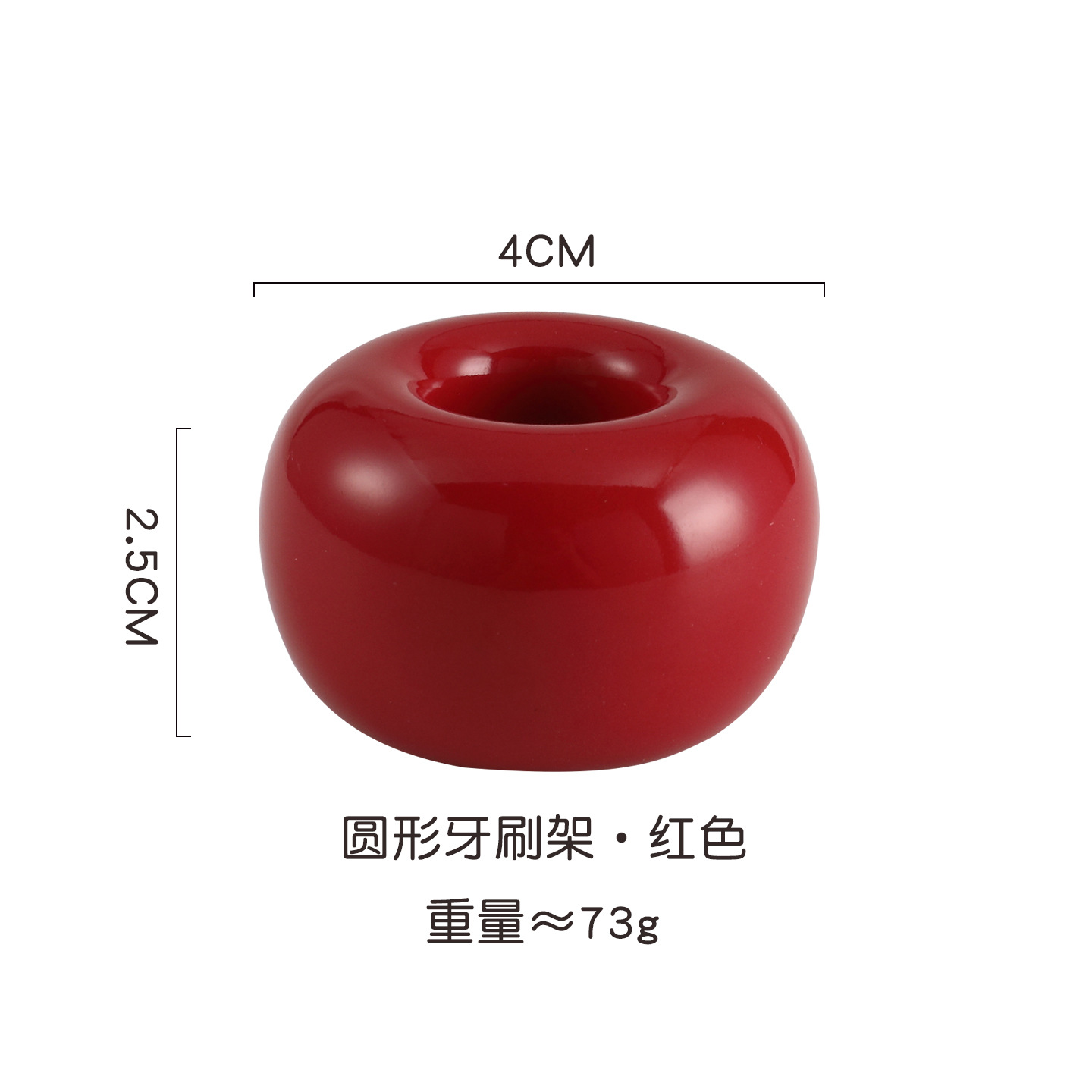 Portacepillos de cerámica, soporte para cepillos de dientes, estilo macaron, moderno, para parejas, venta al por mayor del fabricante
