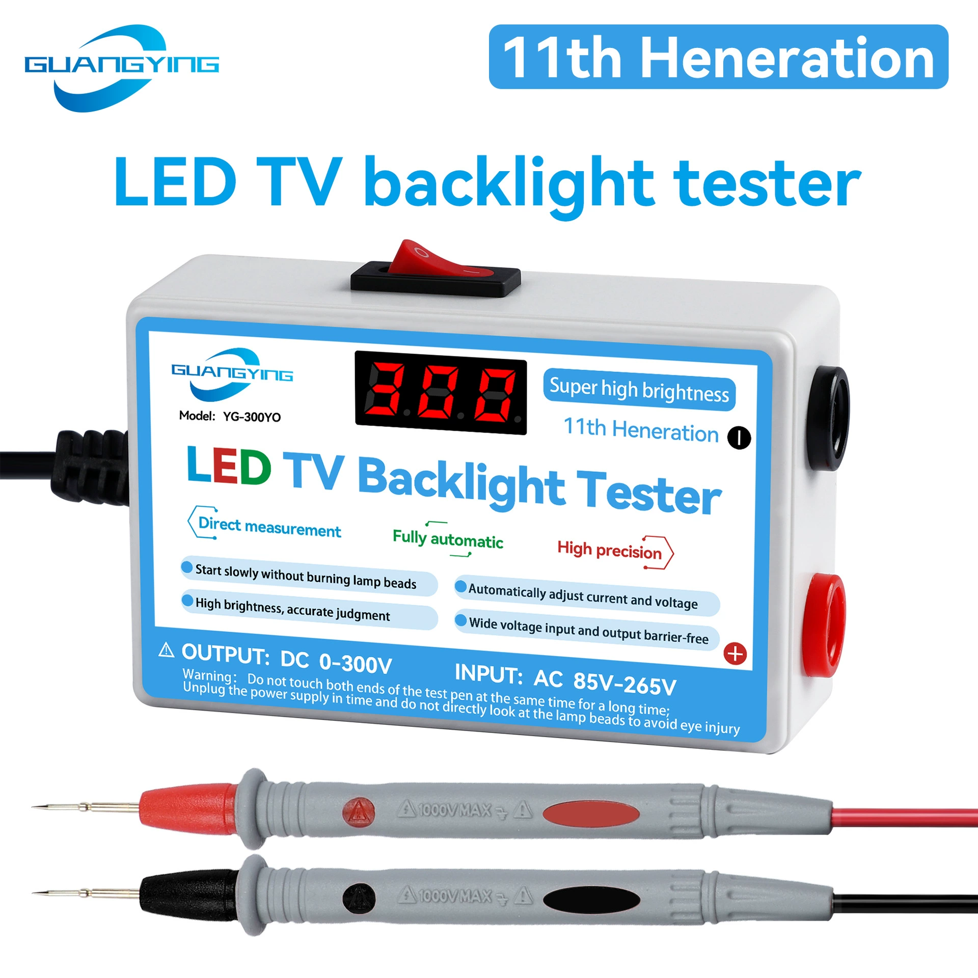 Light King LED LCD TV Подсветка Светодиодная лента Тестер Безэкранная лампа для обслуживания Инструмент для тестирования шариков