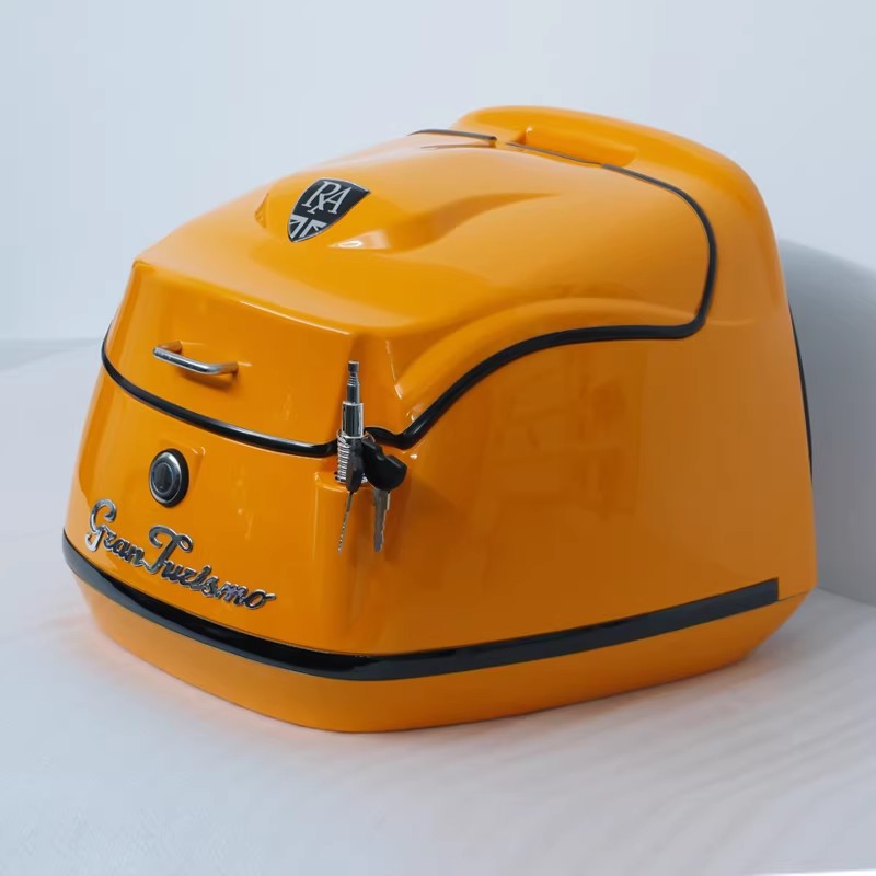 Suitable for Ra Gt150 Motorcycle Retro Tail Box, Pedal Trunk, Cargo Box, Luggage Box, Special Modification Accessories